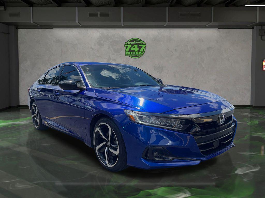 used 2022 Honda Accord Hybrid car, priced at $23,895