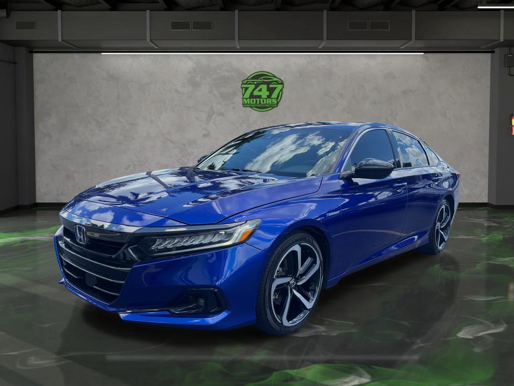 used 2022 Honda Accord Hybrid car, priced at $23,895