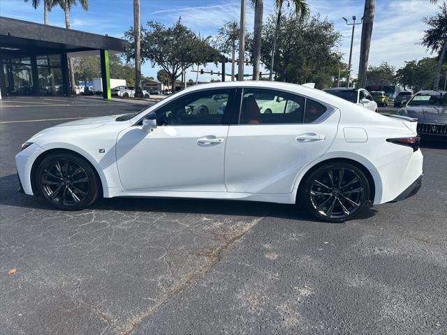 used 2023 Lexus IS 350 car, priced at $39,895