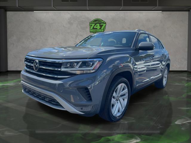 used 2021 Volkswagen Atlas Cross Sport car, priced at $20,895