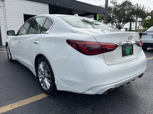 used 2020 INFINITI Q50 car, priced at $17,895