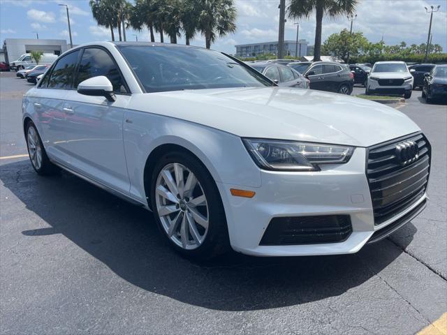 used 2018 Audi A4 car, priced at $14,895