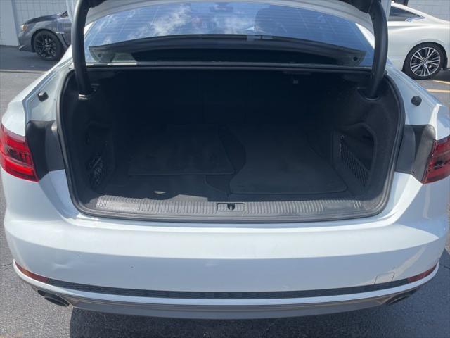 used 2018 Audi A4 car, priced at $14,895