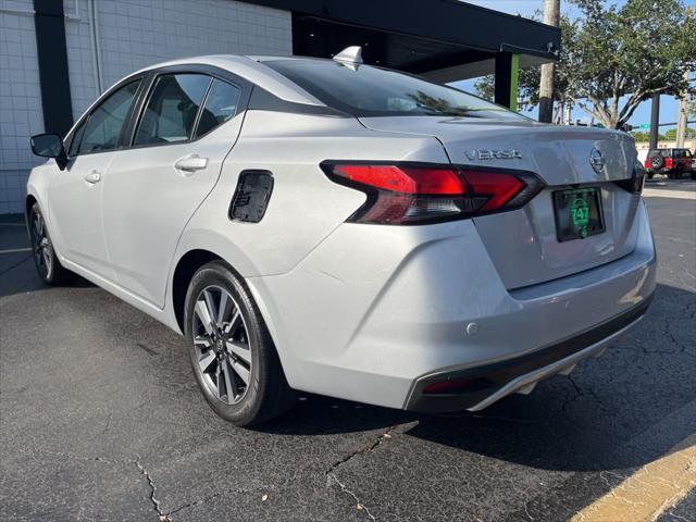 used 2021 Nissan Versa car, priced at $11,595
