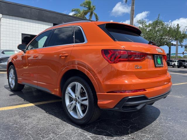 used 2022 Audi Q3 car, priced at $24,495