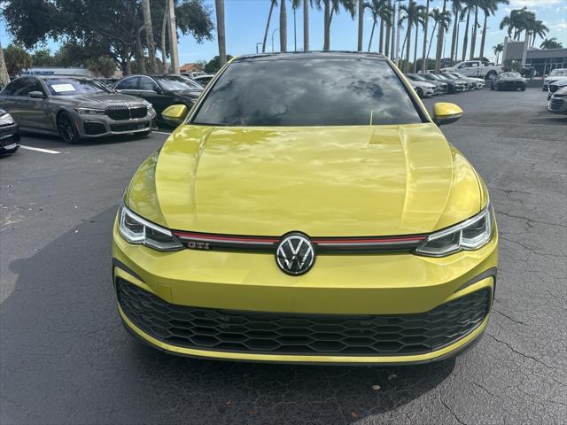 used 2022 Volkswagen Golf GTI car, priced at $24,895