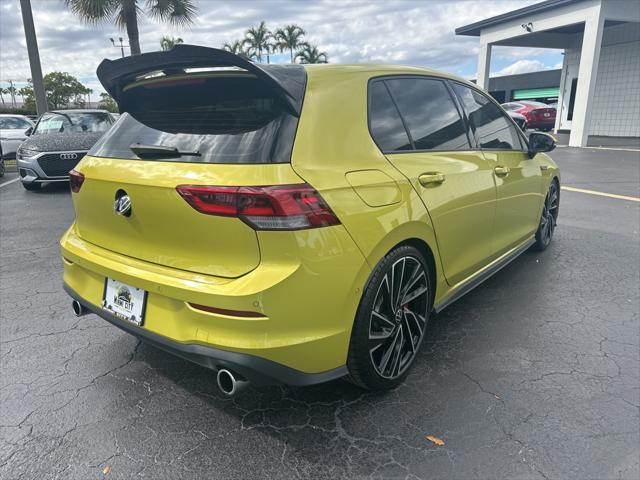 used 2022 Volkswagen Golf GTI car, priced at $24,895