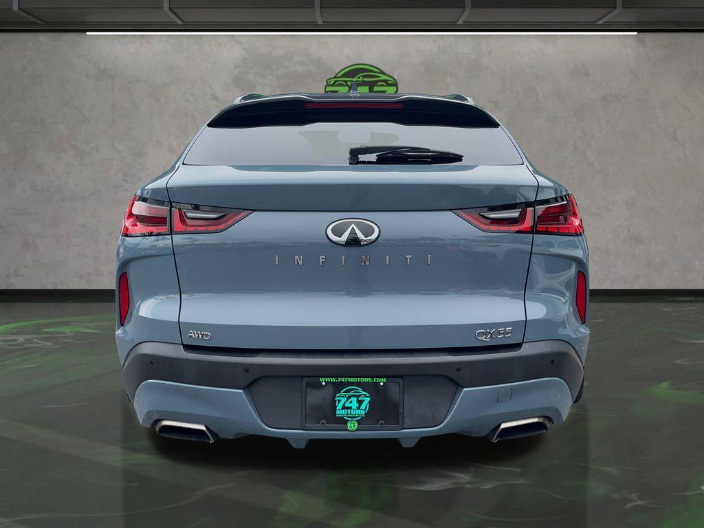 used 2022 INFINITI QX55 car, priced at $23,895