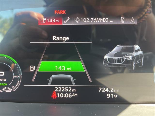 used 2021 Audi e-tron car, priced at $24,995