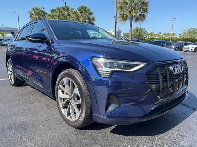 used 2021 Audi e-tron car, priced at $24,995