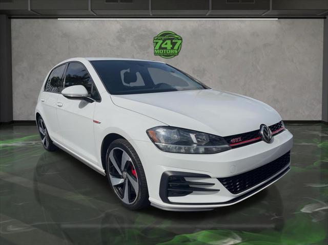 used 2020 Volkswagen Golf GTI car, priced at $17,895