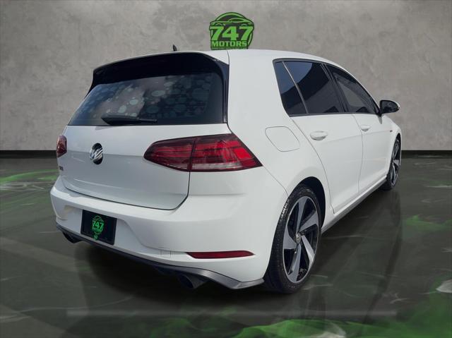 used 2020 Volkswagen Golf GTI car, priced at $17,895