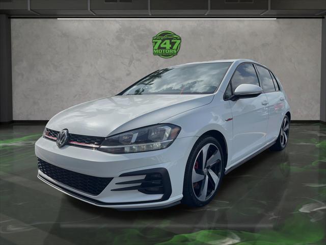 used 2020 Volkswagen Golf GTI car, priced at $17,895
