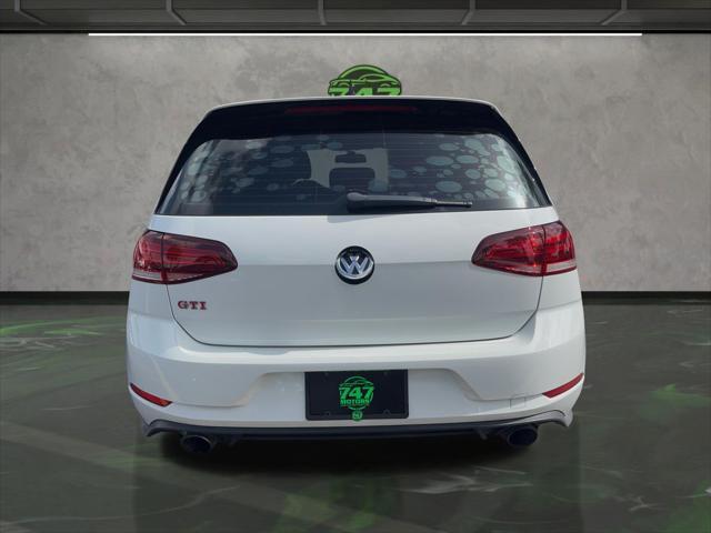 used 2020 Volkswagen Golf GTI car, priced at $17,895