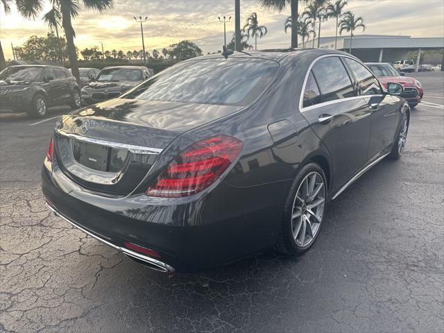 used 2018 Mercedes-Benz S-Class car, priced at $29,895