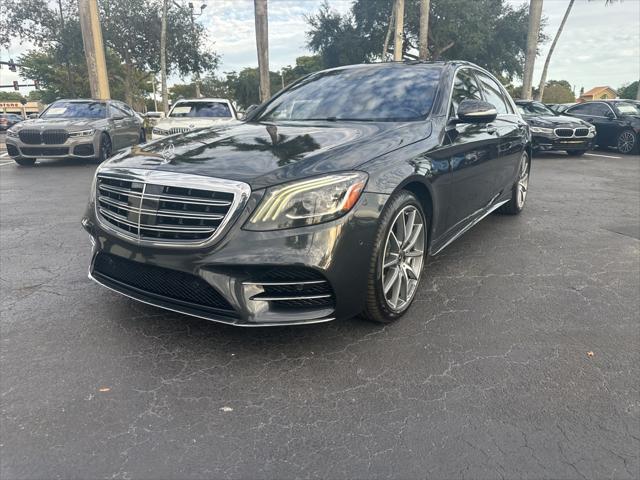 used 2018 Mercedes-Benz S-Class car, priced at $29,895