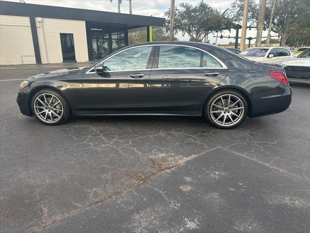 used 2018 Mercedes-Benz S-Class car, priced at $29,895