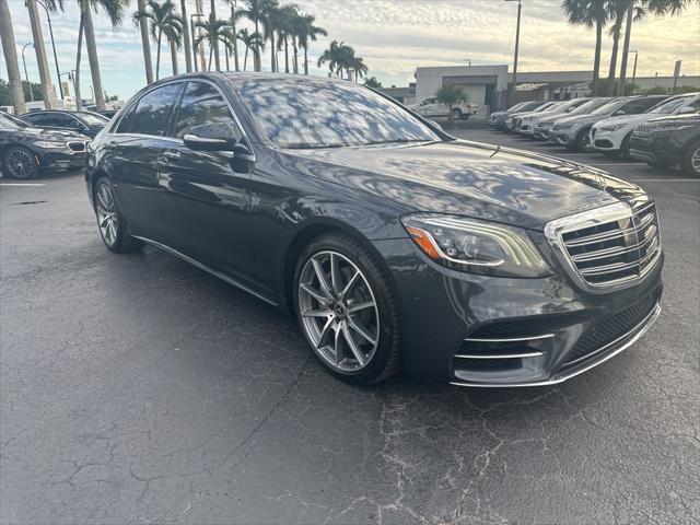 used 2018 Mercedes-Benz S-Class car, priced at $29,895