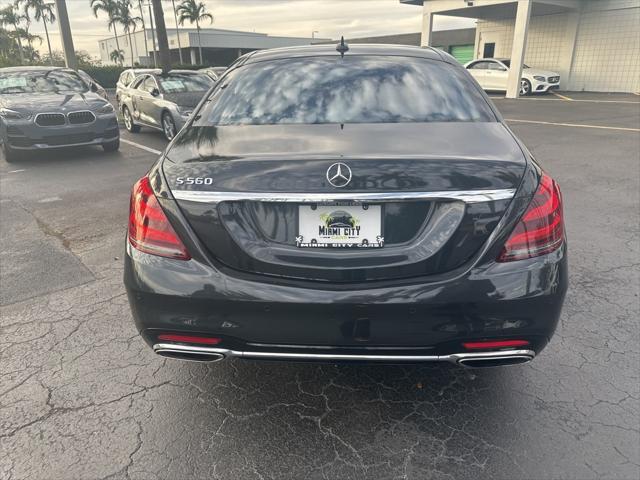 used 2018 Mercedes-Benz S-Class car, priced at $29,895