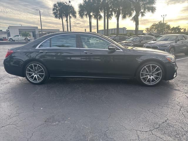 used 2018 Mercedes-Benz S-Class car, priced at $29,895