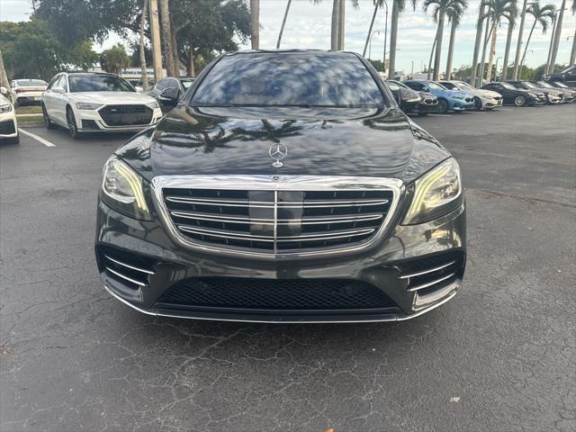 used 2018 Mercedes-Benz S-Class car, priced at $29,895