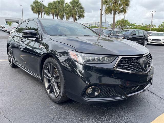 used 2020 Acura TLX car, priced at $21,595