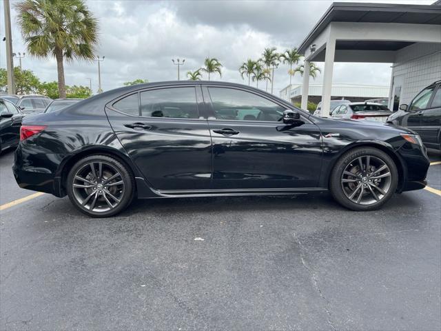 used 2020 Acura TLX car, priced at $21,595