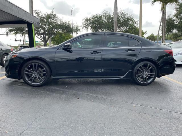 used 2020 Acura TLX car, priced at $21,595