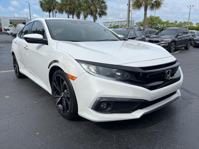 used 2021 Honda Civic car, priced at $17,895