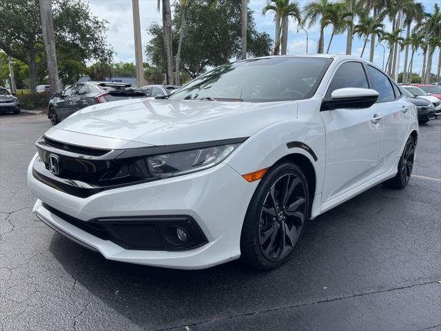 used 2021 Honda Civic car, priced at $17,895