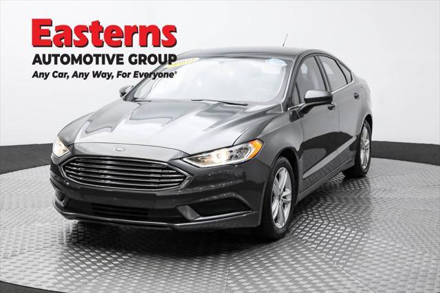 used 2018 Ford Fusion car, priced at $16,490
