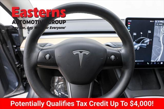 used 2021 Tesla Model 3 car, priced at $25,850