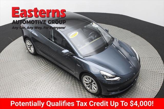 used 2021 Tesla Model 3 car, priced at $25,850