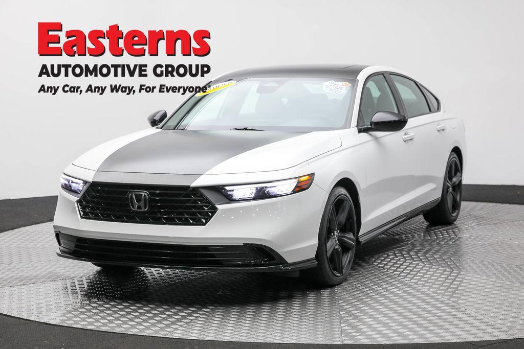 used 2023 Honda Accord Hybrid car, priced at $27,690