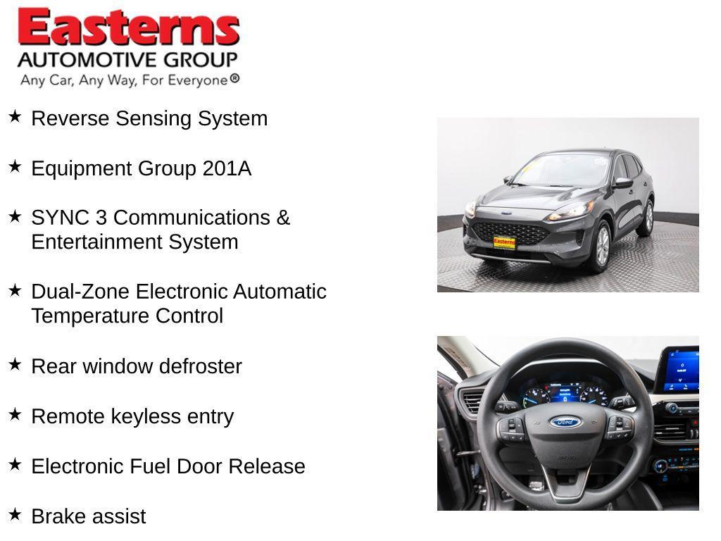 used 2021 Ford Escape car, priced at $18,950