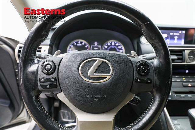 used 2016 Lexus IS 300 car, priced at $17,490