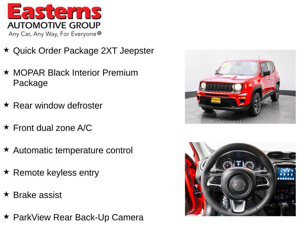 used 2021 Jeep Renegade car, priced at $16,950