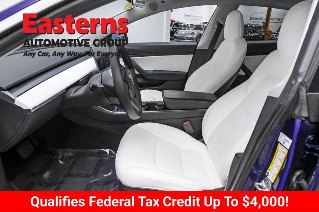 used 2020 Tesla Model 3 car, priced at $21,950