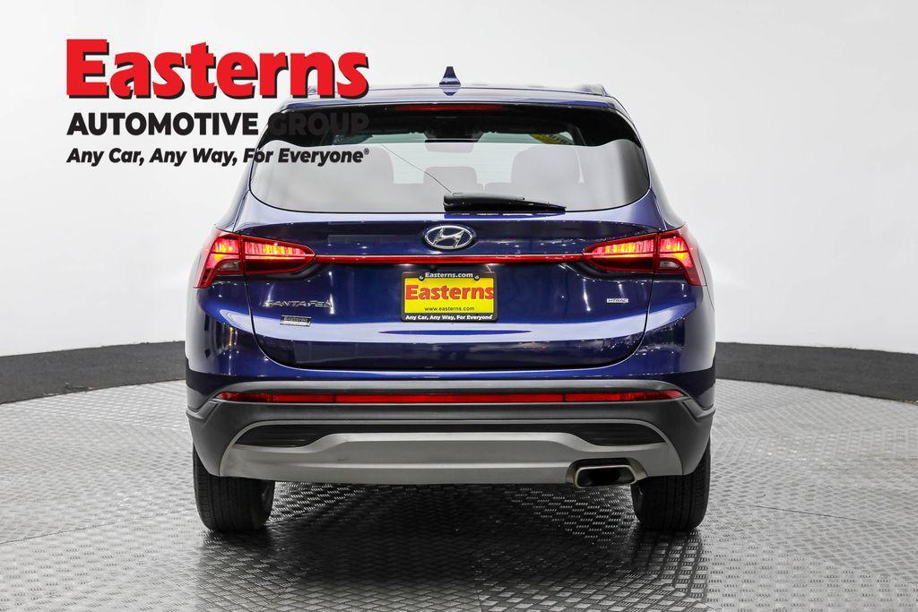 used 2021 Hyundai Santa Fe car, priced at $19,490
