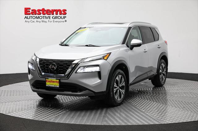 used 2021 Nissan Rogue car, priced at $23,490