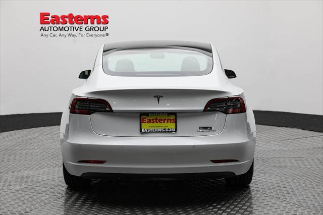 used 2022 Tesla Model 3 car, priced at $27,950