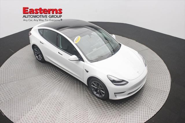 used 2022 Tesla Model 3 car, priced at $27,950