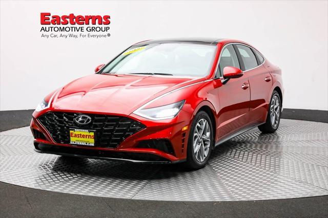 used 2021 Hyundai Sonata car, priced at $20,750