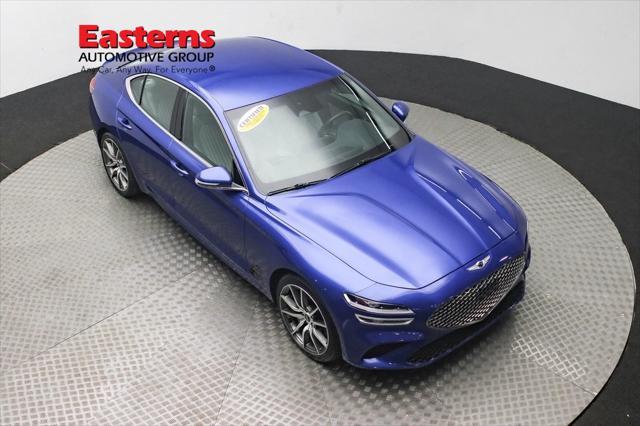 used 2022 Genesis G70 car, priced at $30,950