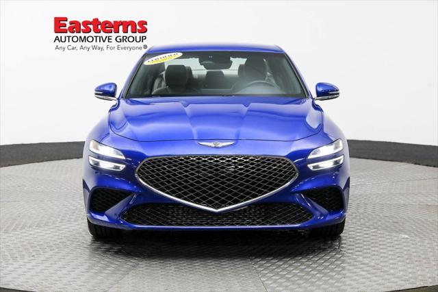 used 2022 Genesis G70 car, priced at $30,950