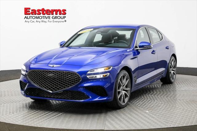 used 2022 Genesis G70 car, priced at $30,950