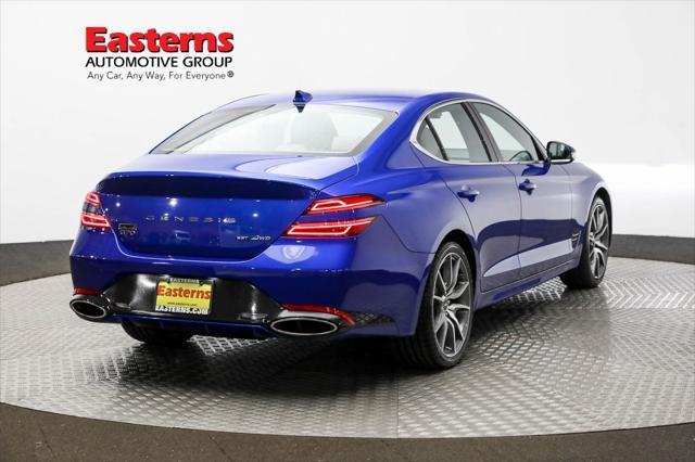 used 2022 Genesis G70 car, priced at $30,950