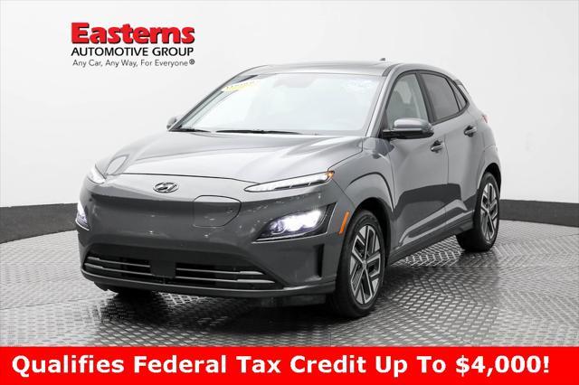 used 2022 Hyundai Kona EV car, priced at $21,375