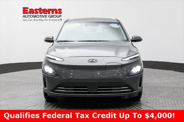 used 2022 Hyundai Kona EV car, priced at $21,375