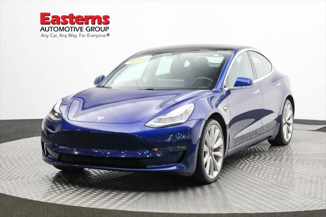 used 2019 Tesla Model 3 car, priced at $27,350